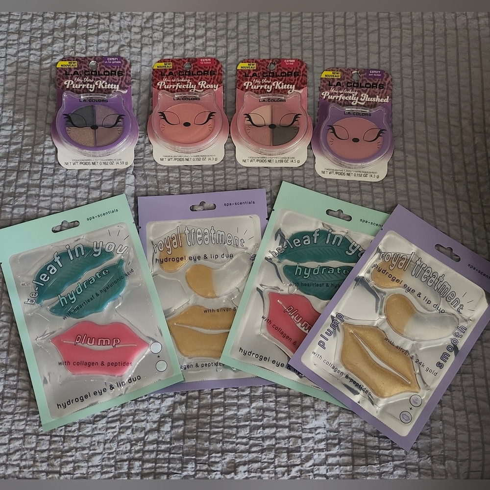 L.A. Colors Kitty-Themed Blush and Eyeshadow Duo
